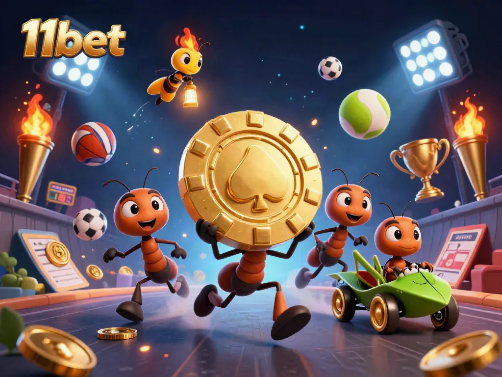 Experience thrilling gameplay at 11bet with dynamic sports balls and engaging casino elements.