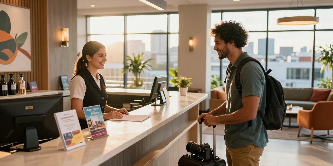 rokok88 welcoming hotel experience with friendly staff and modern decor