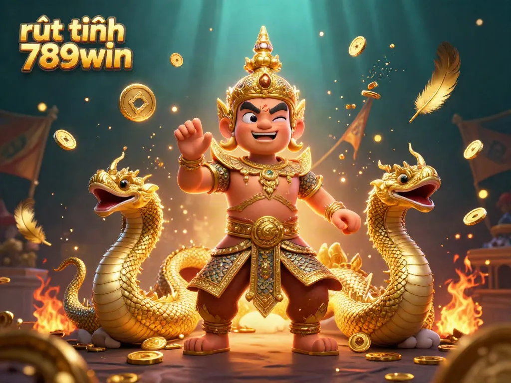 Engage with thrilling gaming action at rút tiền 789win featuring vibrant 3D characters and casino elements.