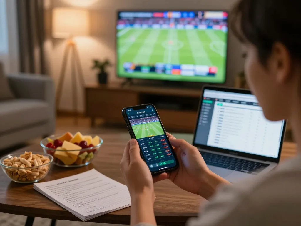 Engage in live betting with https://va88.moe/ on smartphone while enjoying sports highlights.