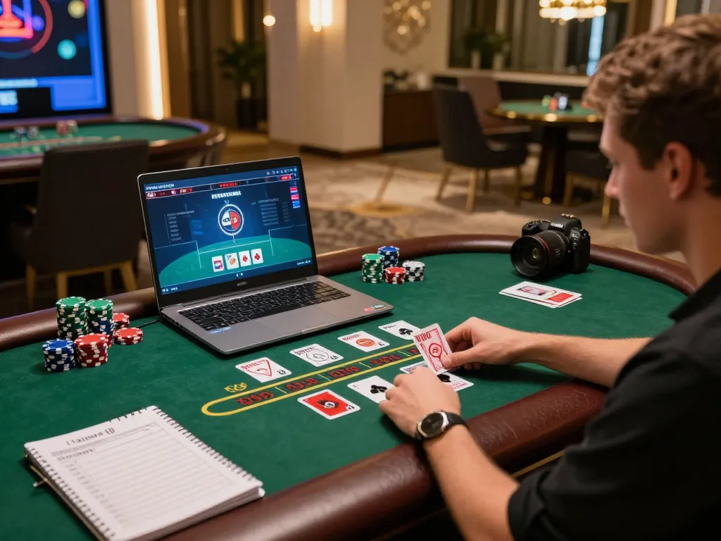 Engaging online blackjack game at 789club with a player focused on strategies and gameplay.