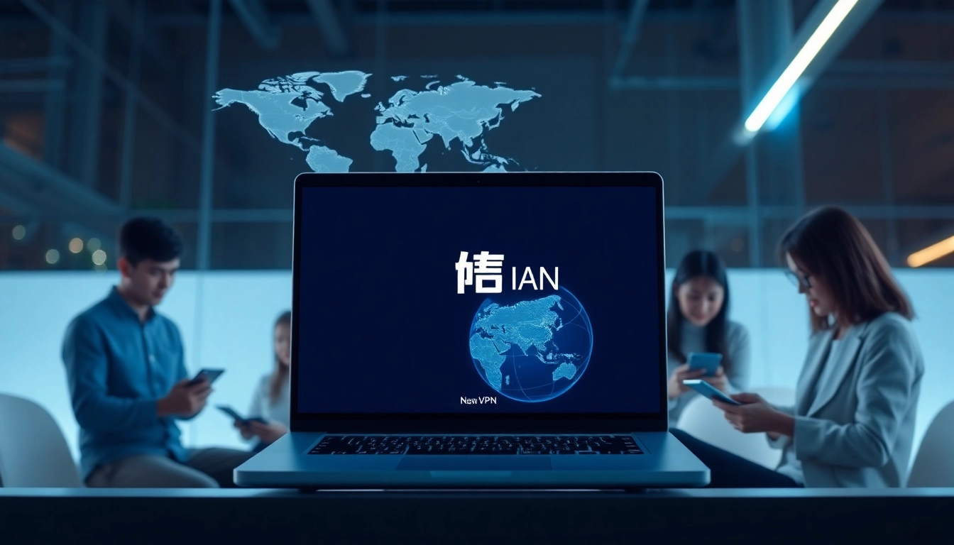 快连官网 showcasing a global VPN service interface on various devices, emphasizing security and ease of use.