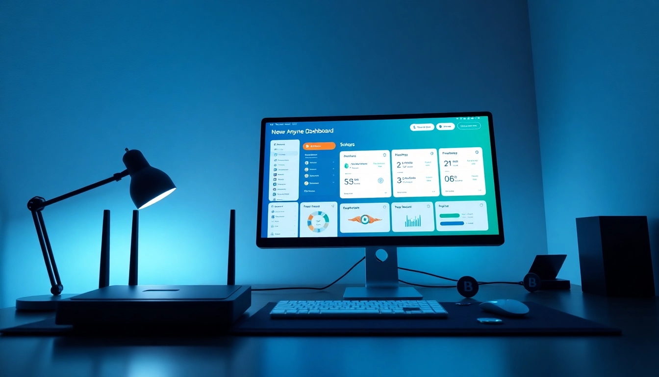 Anyone Dashboard interface displayed in a modern digital workspace, highlighting user engagement and privacy features.