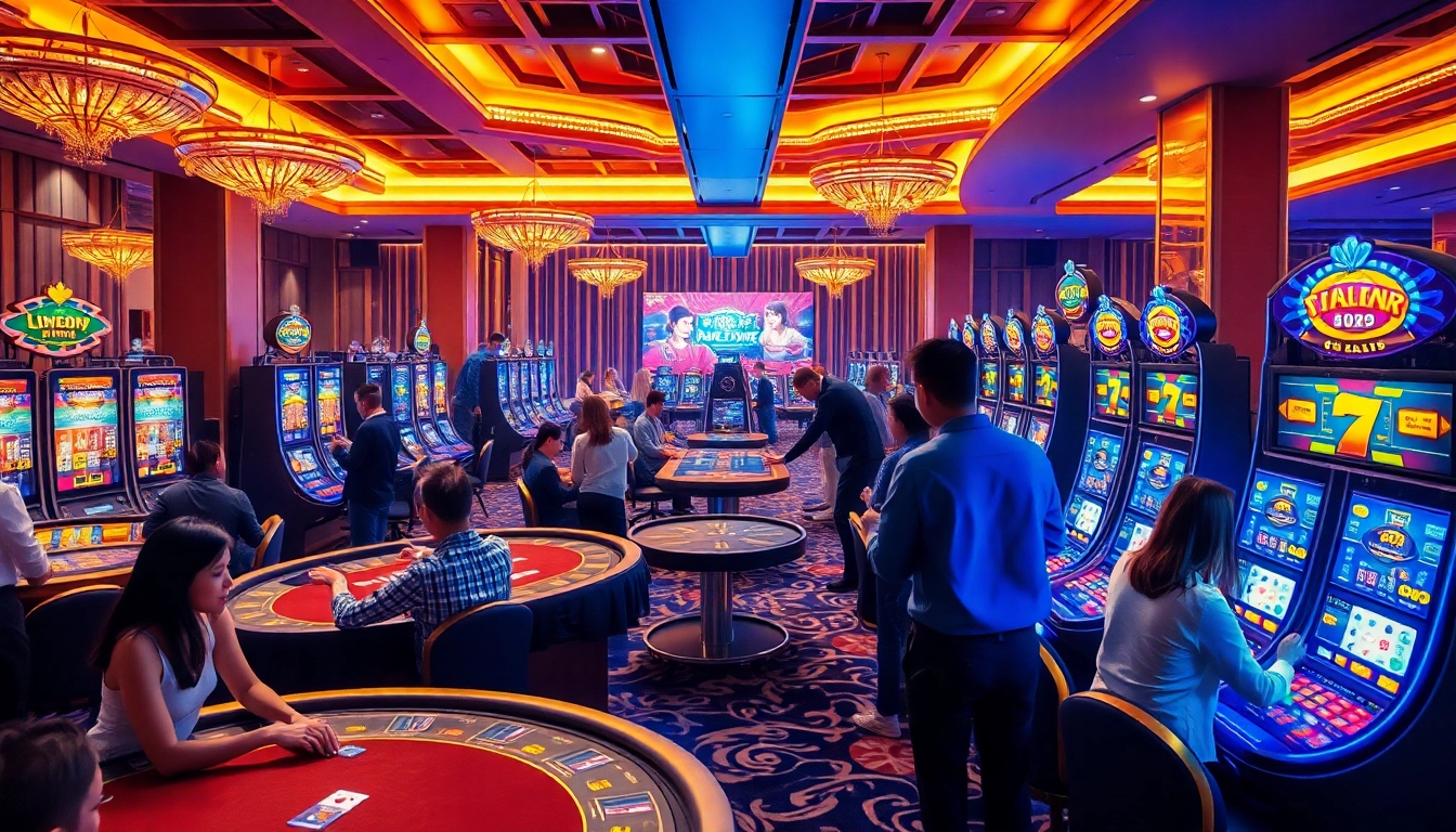 Exciting gaming atmosphere at https://789beta2.com/ showcasing poker and live casino action.