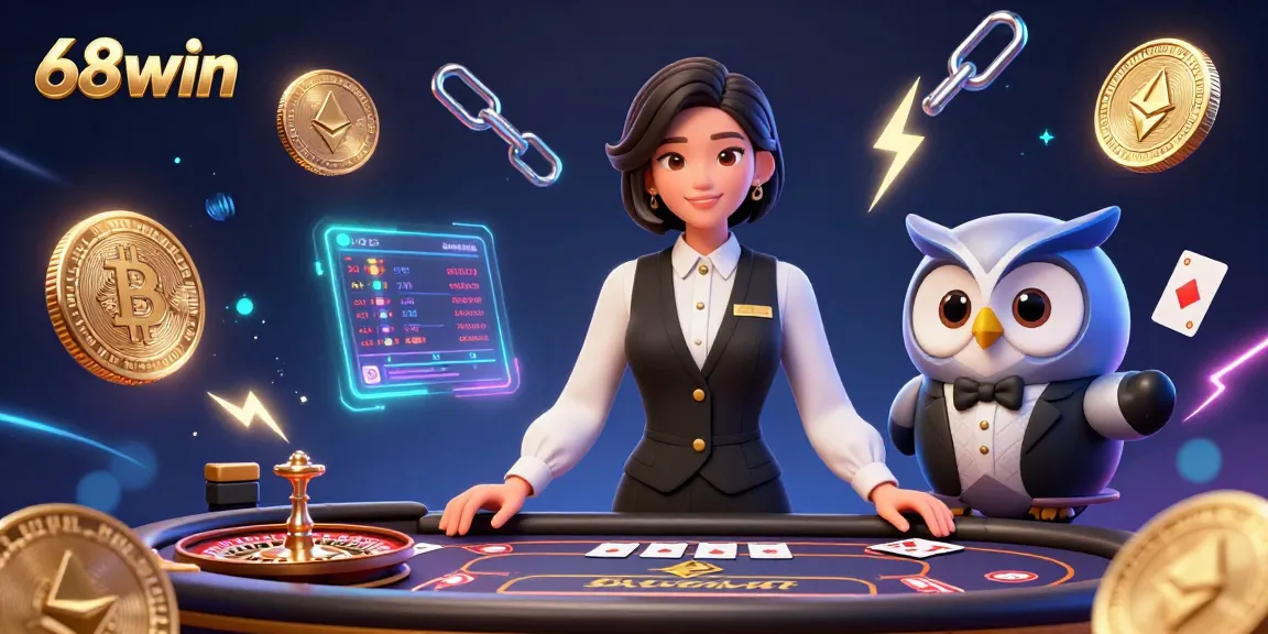 Experience exhilarating gameplay at 68win with vibrant dealers and thrilling casino elements.