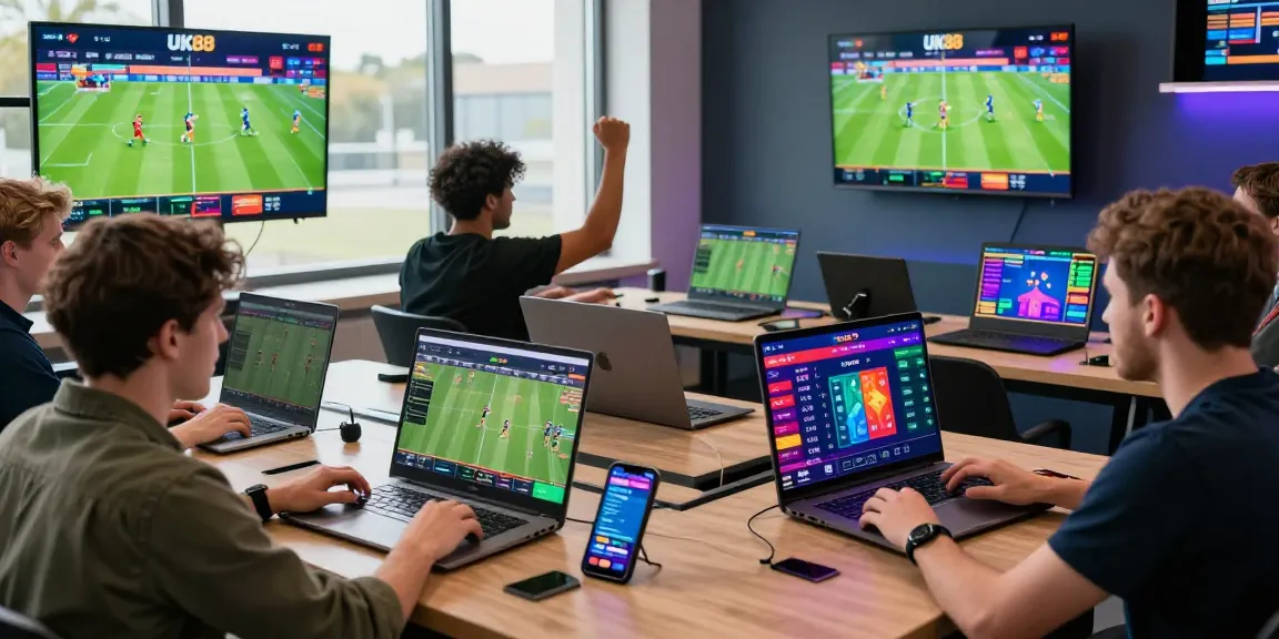 Engaged players on UK88 betting platform enjoying a dynamic online gaming experience.