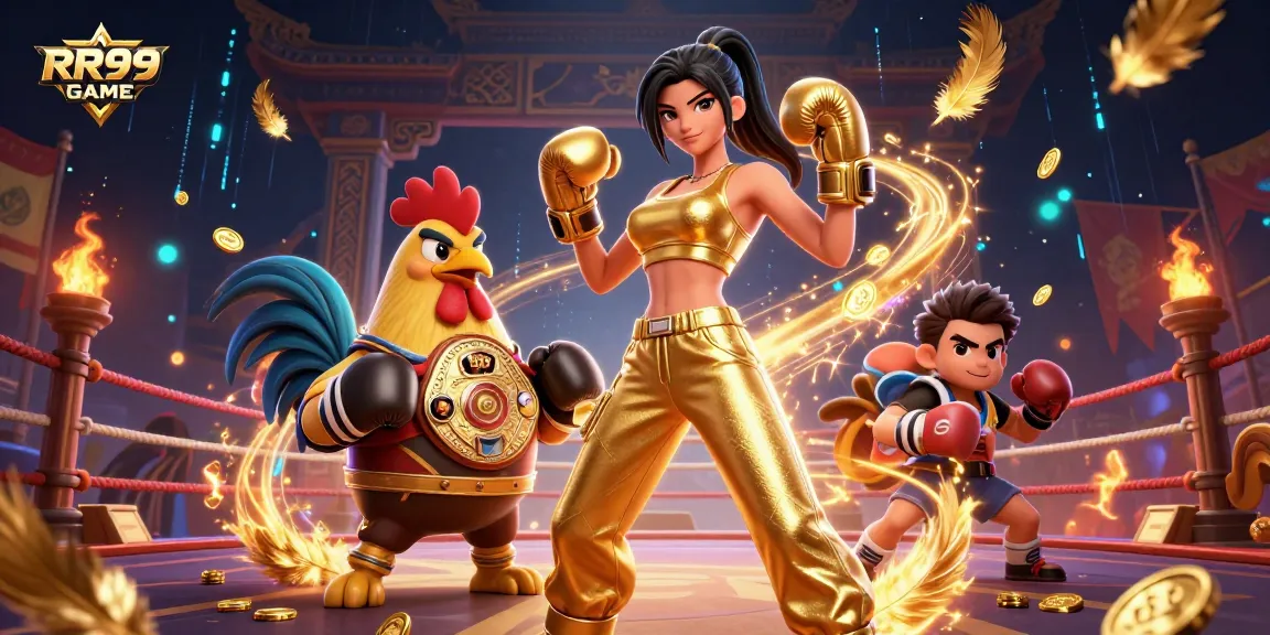 Experience thrilling gameplay at RR99 GAME with a vibrant scene featuring dynamic characters and elements.