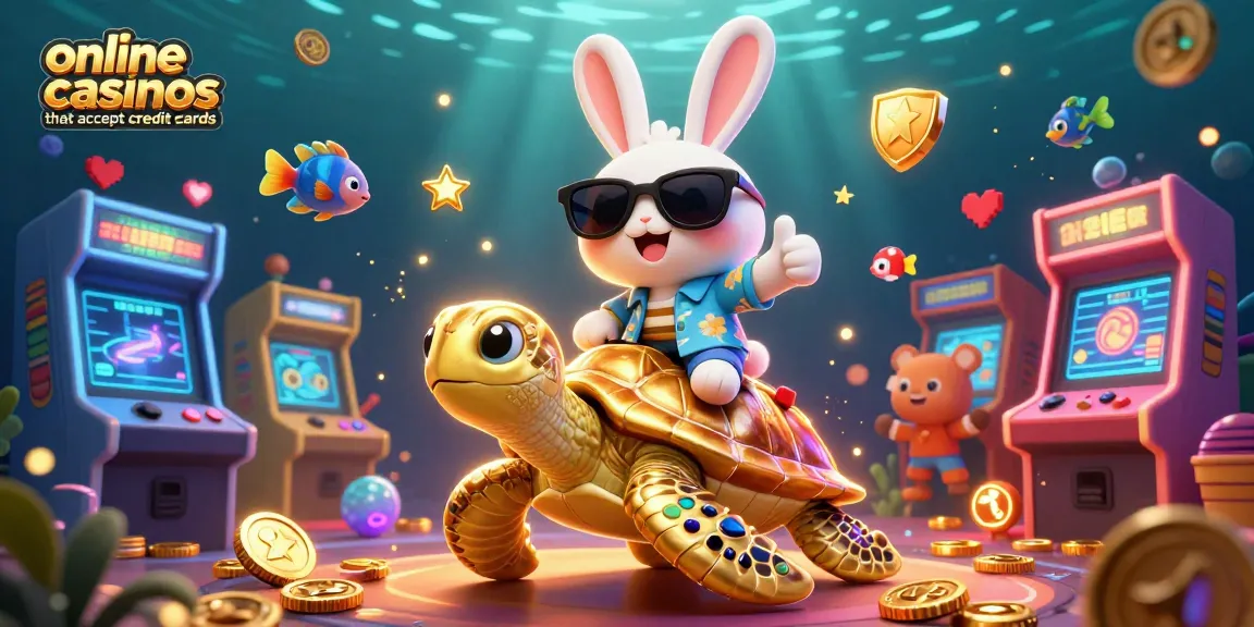 Explore exciting games at online casinos that accept credit cards with vibrant characters and gameplay!