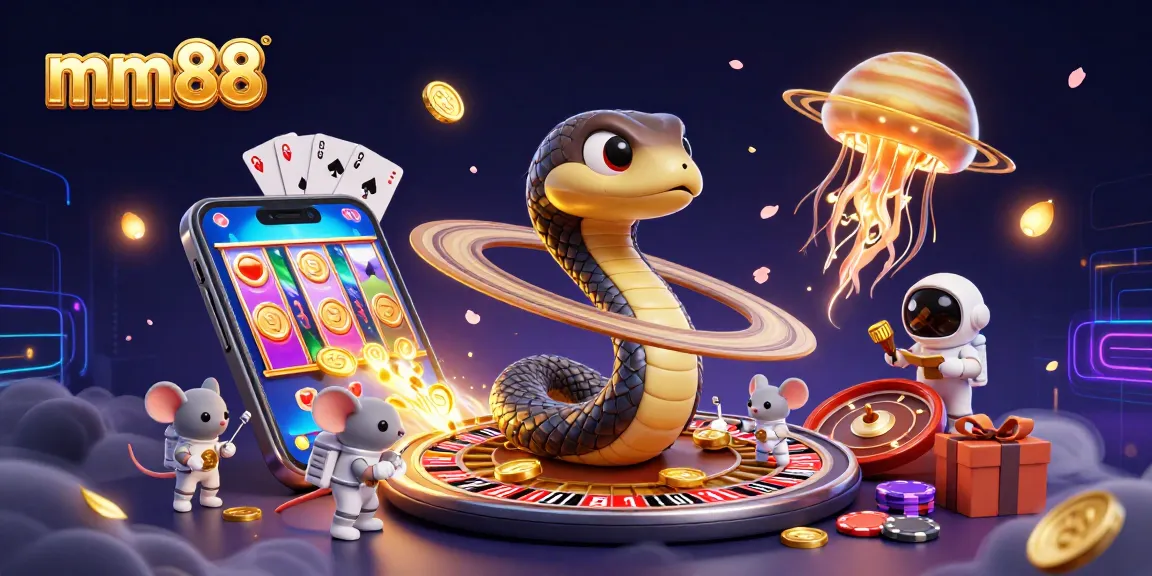 Engage in thrilling plays with mm88 as astronauts bet on a cosmic roulette.