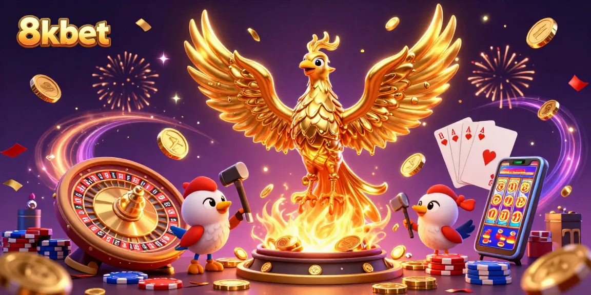 Experience thrilling wins at 8kbet with alluring casino games and golden rewards.
